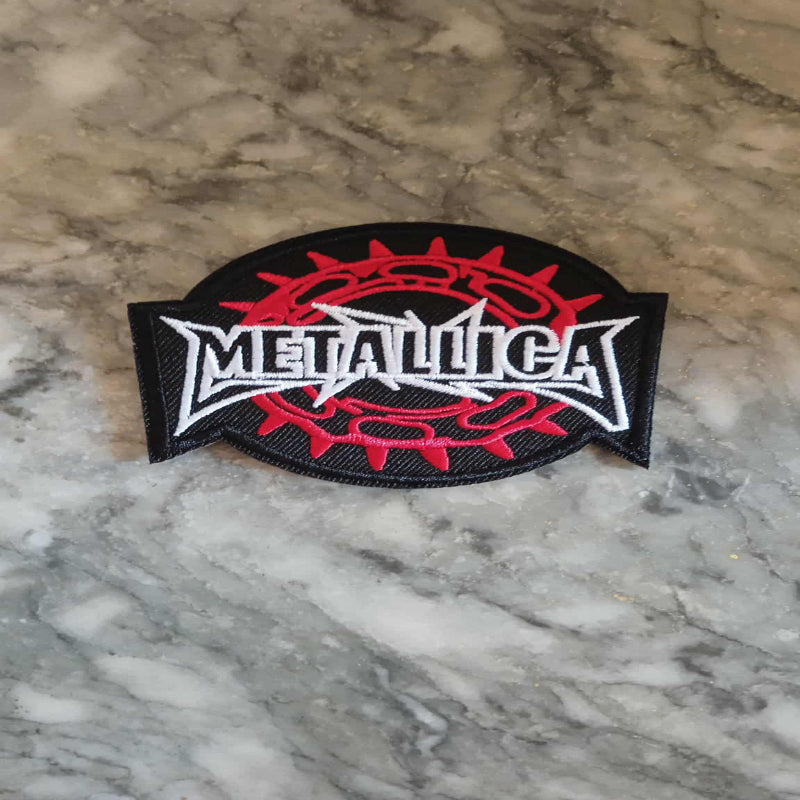 Patch Metallica rouge