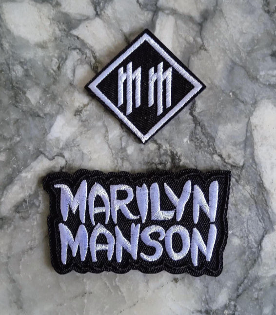 Patchs Marilyn Manson x 2 image 0