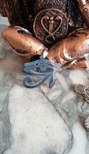 Collier + pendentif œil d'Horus image 2