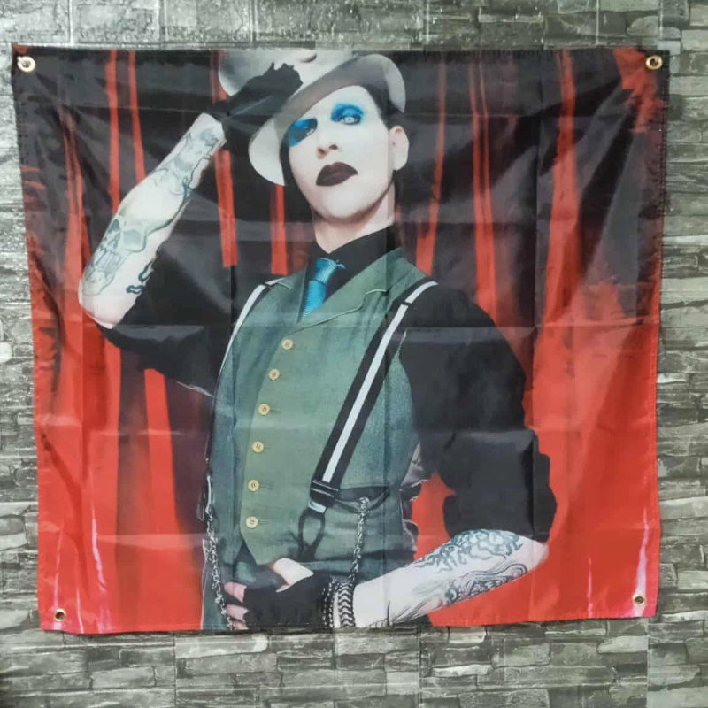 Drapeau Marilyn Manson image 0