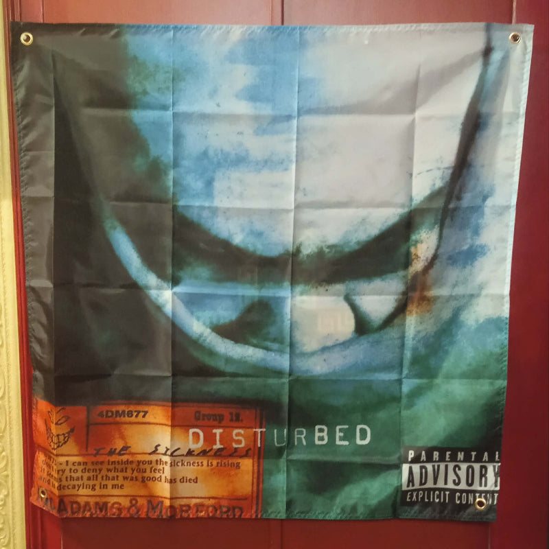 Drapeau Disturbed the sickness