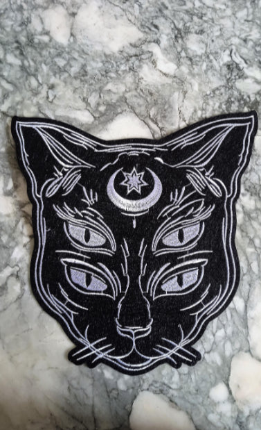 Grand patch chat gothique image 1
