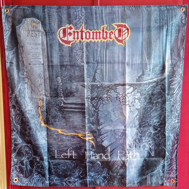 Drapeau Entombed "  Left Hand Path "