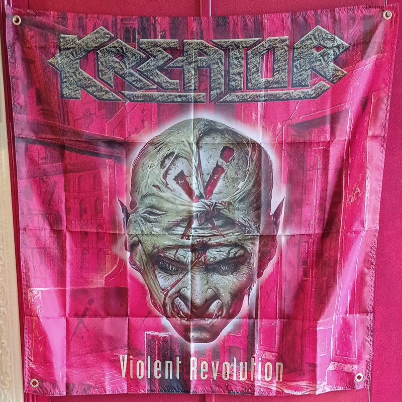 Drapeau Kreator " Violent revolution "