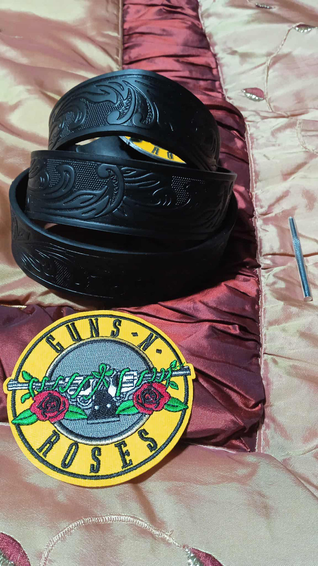 Ceinture + patch Guns N' Roses noire image 0