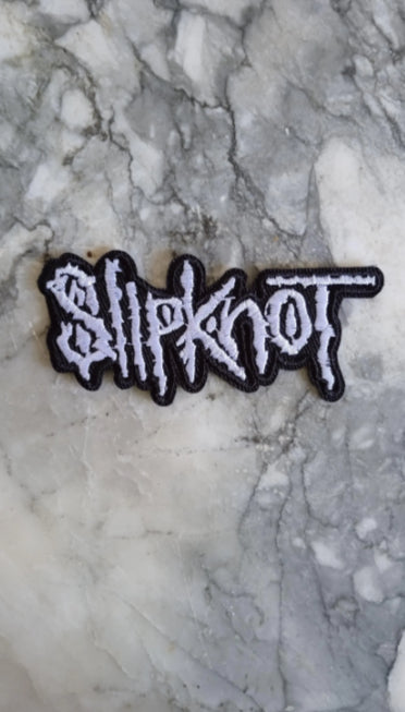 Patch Slipknot blanc image 0