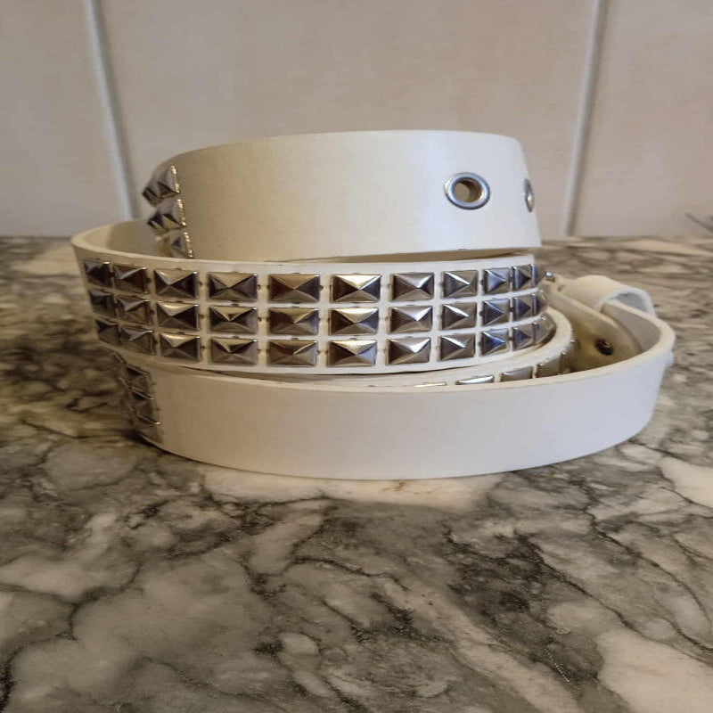 Ceinture blanche pics plats