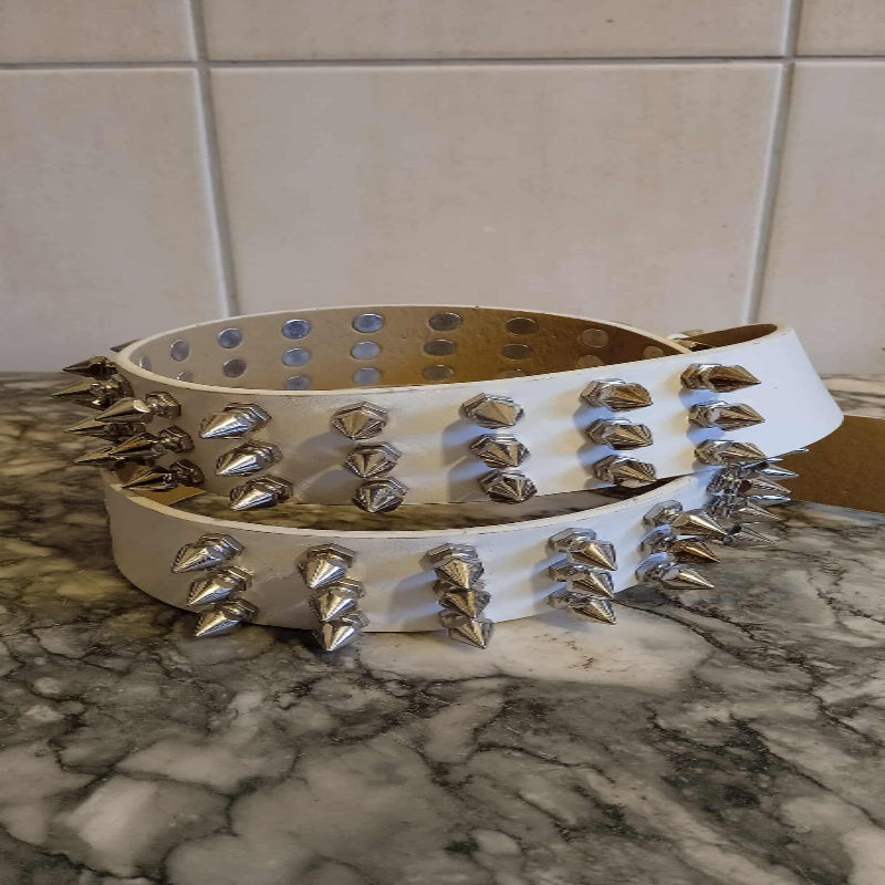 Ceinture blanche pics long