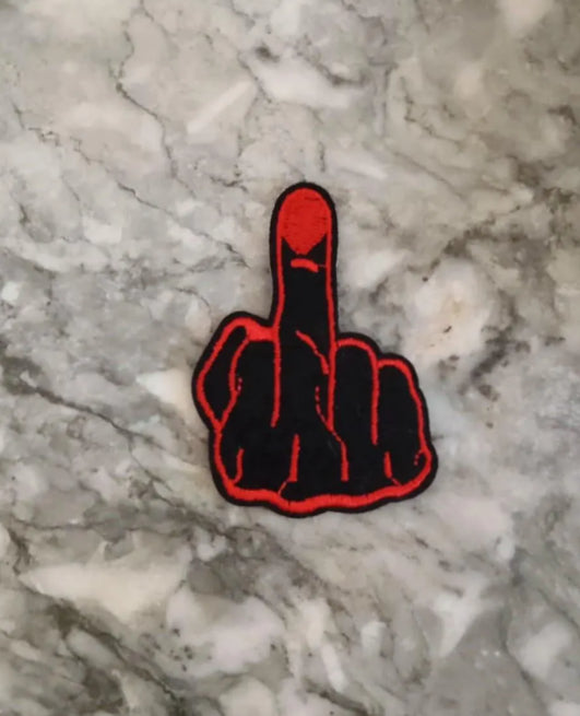 Patch doigt d'honneur image 0