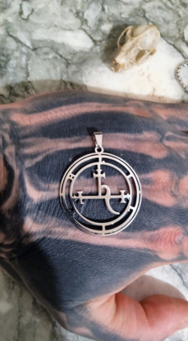 Collier plus pendentif Sceau de Lilith image 0