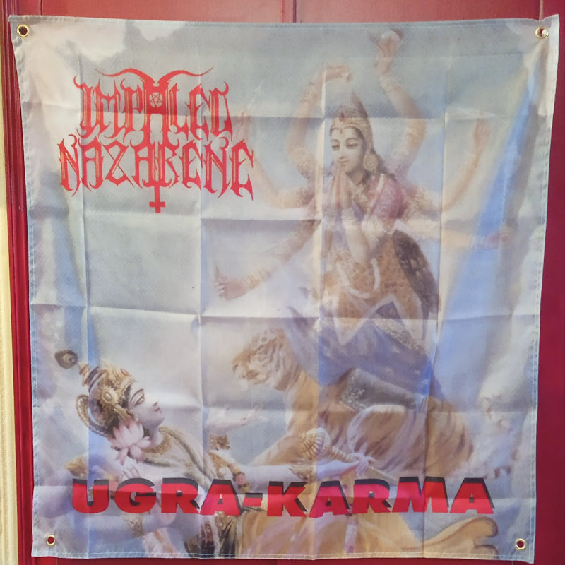 Drapeau Impaled Nazarene Ugra-Karma