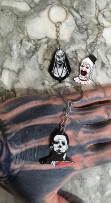 Lot de trois porte clés horreur image 1